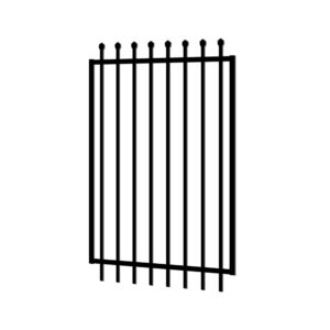 Aluminium Spear Top Gate 975x1800mm