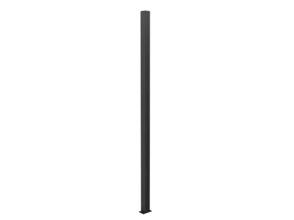 Fence Post 65 x 65mm Powder Coat Black